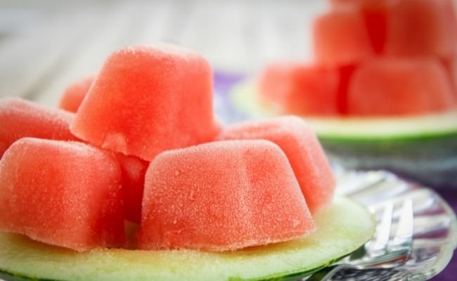 Frozen watermelons