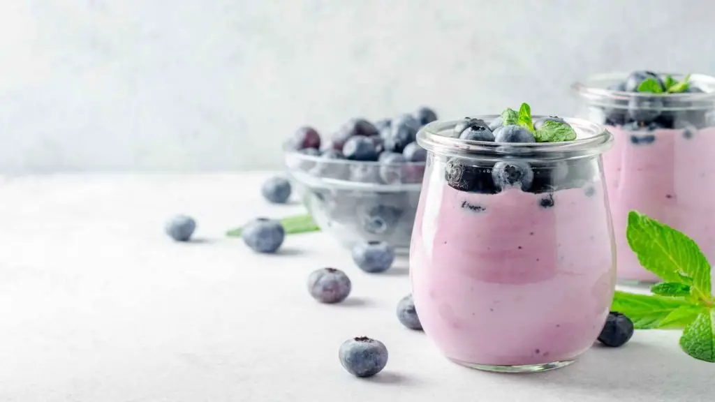 blueberry yogurt