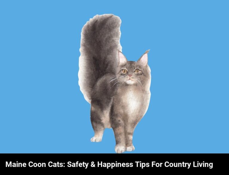 Maine Coon Cats: How To Keep Your Pet Safe And Happy In The Country