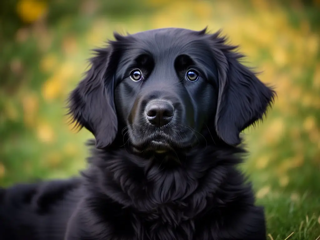 Golden retriever playing with other dogs.