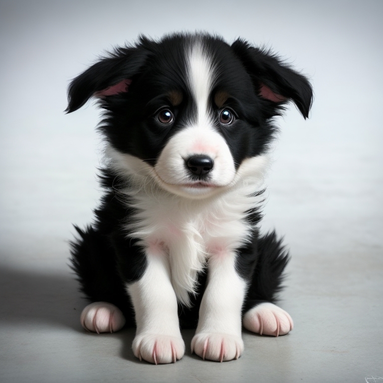 Border Collie standing