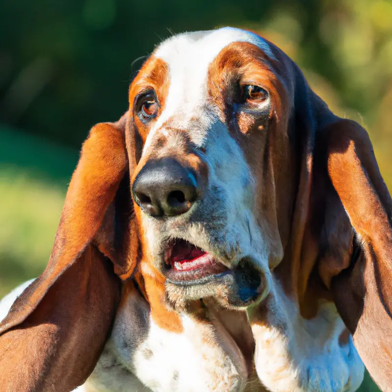 Active Basset Hound