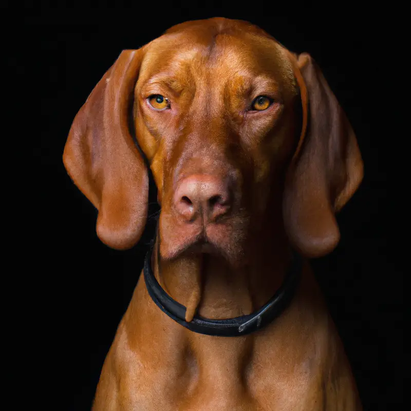 Active Vizsla fetching