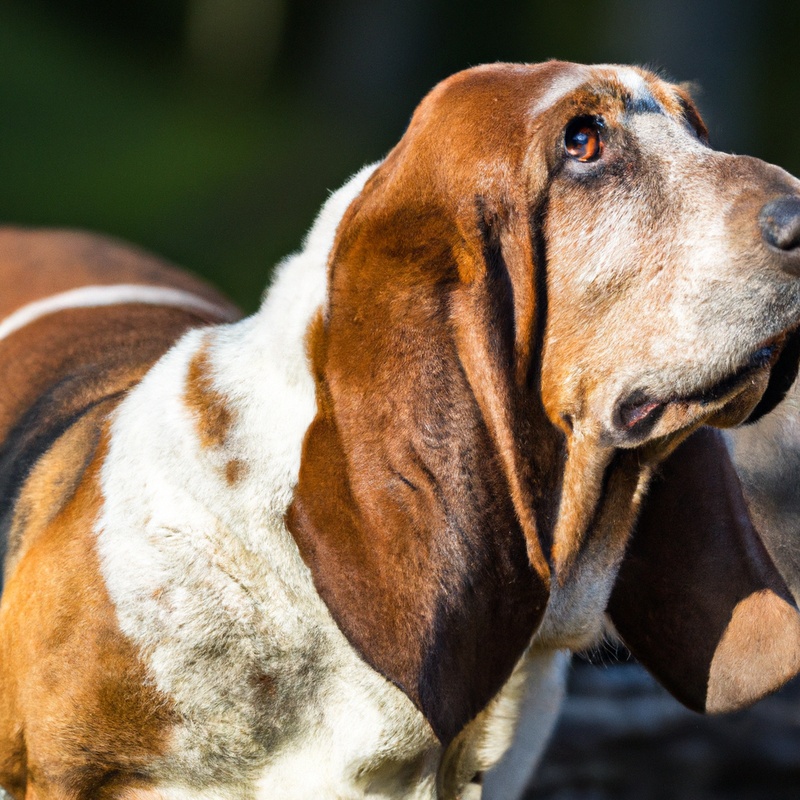 Adorable basset hound.