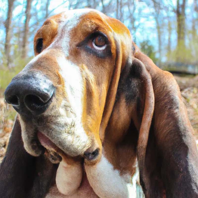 Affectionate Basset Hound