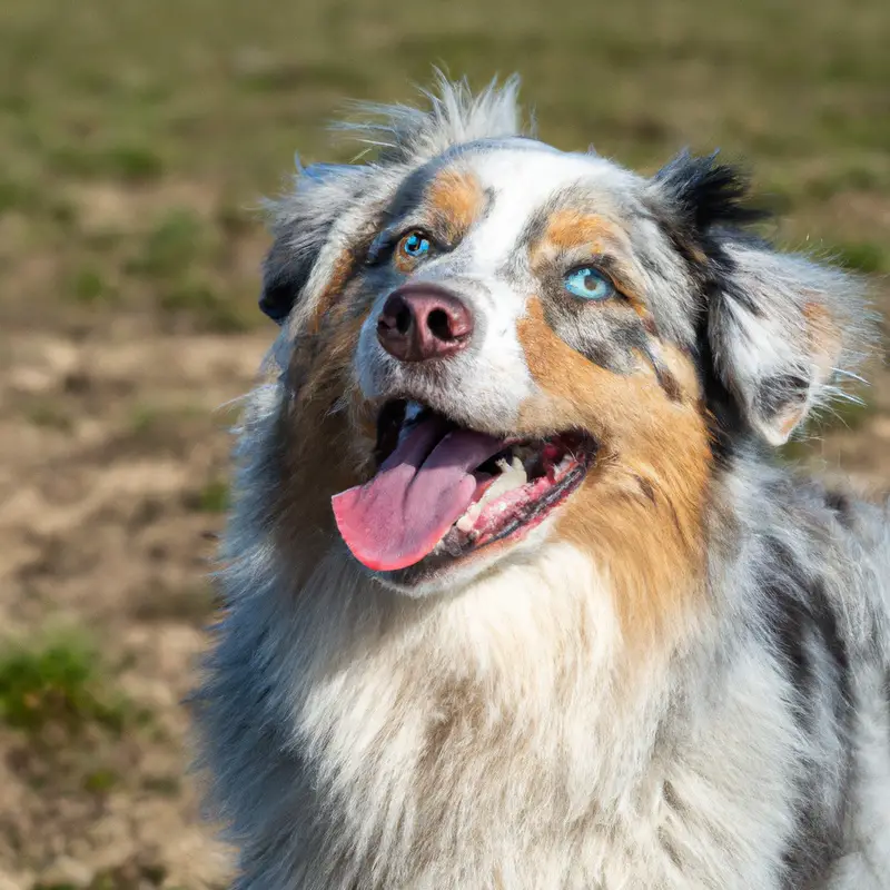 Australian Shepherd Competing