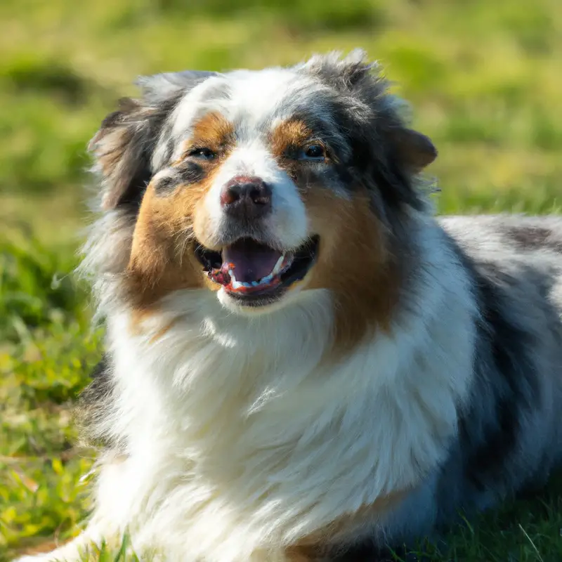 Australian Shepherd Dog Dive Champion