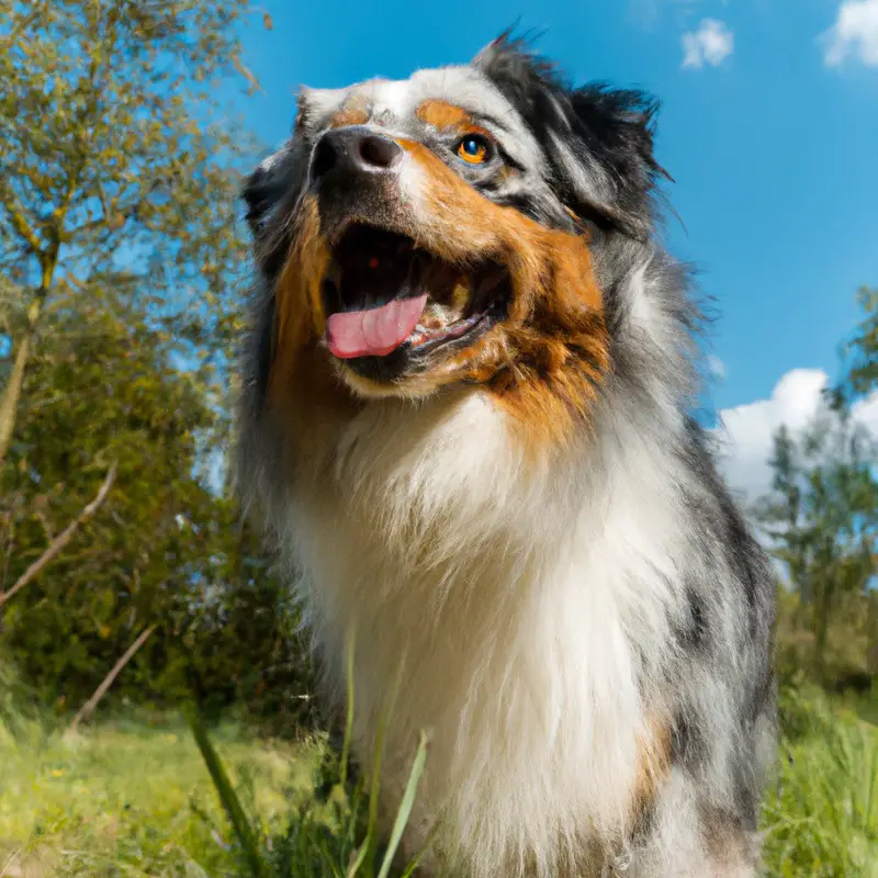 Australian Shepherd agility champion.