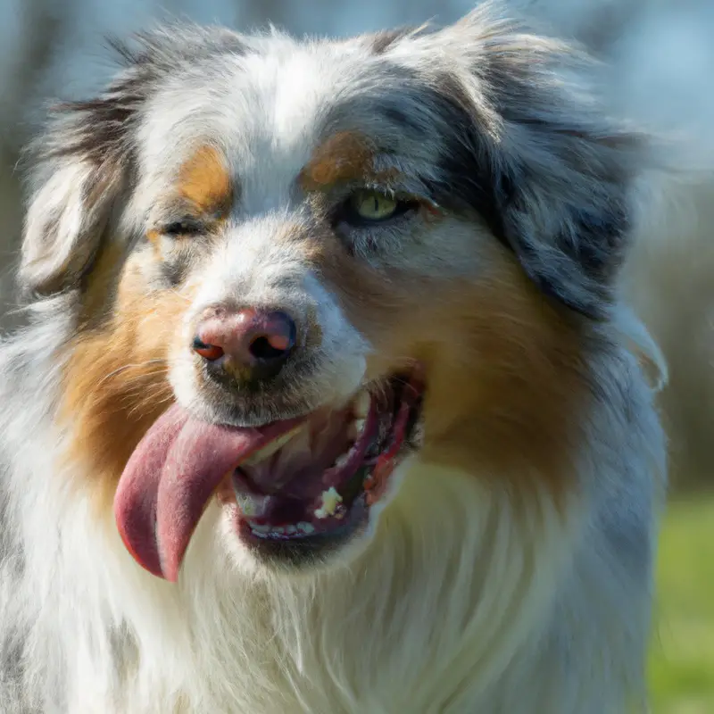 Australian Shepherd off-leash