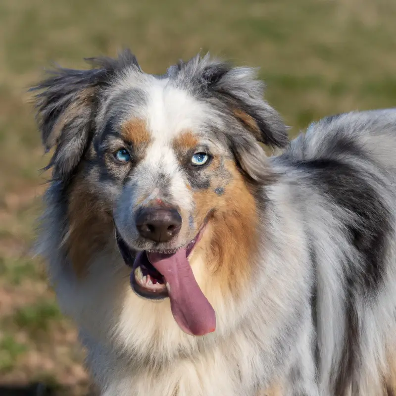 Australian Shepherd tracking