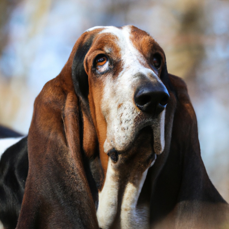 Basset Hound Flyball Competitor
