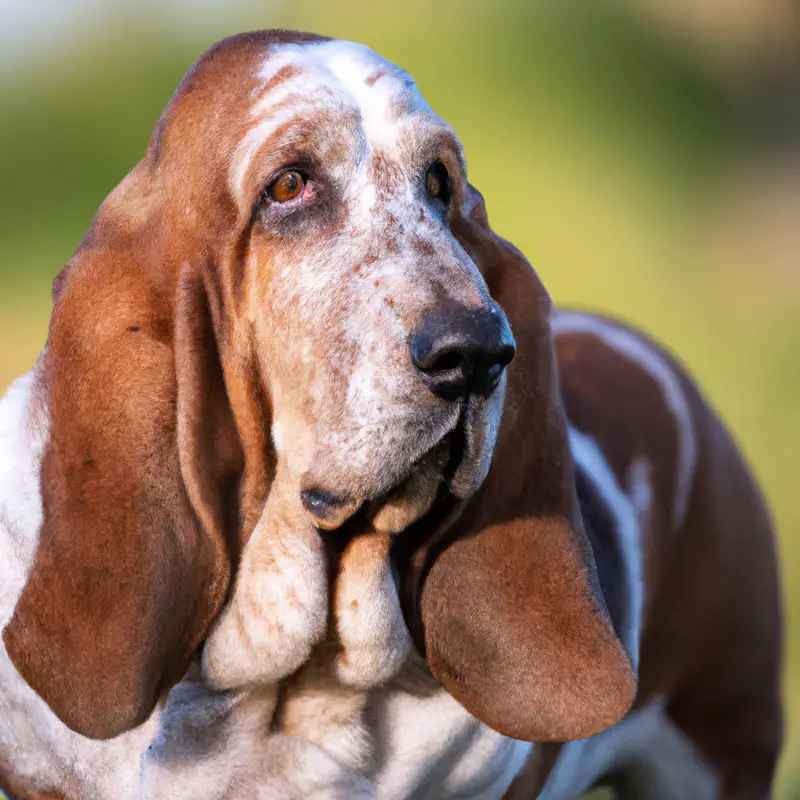 Basset Hound Relaxing