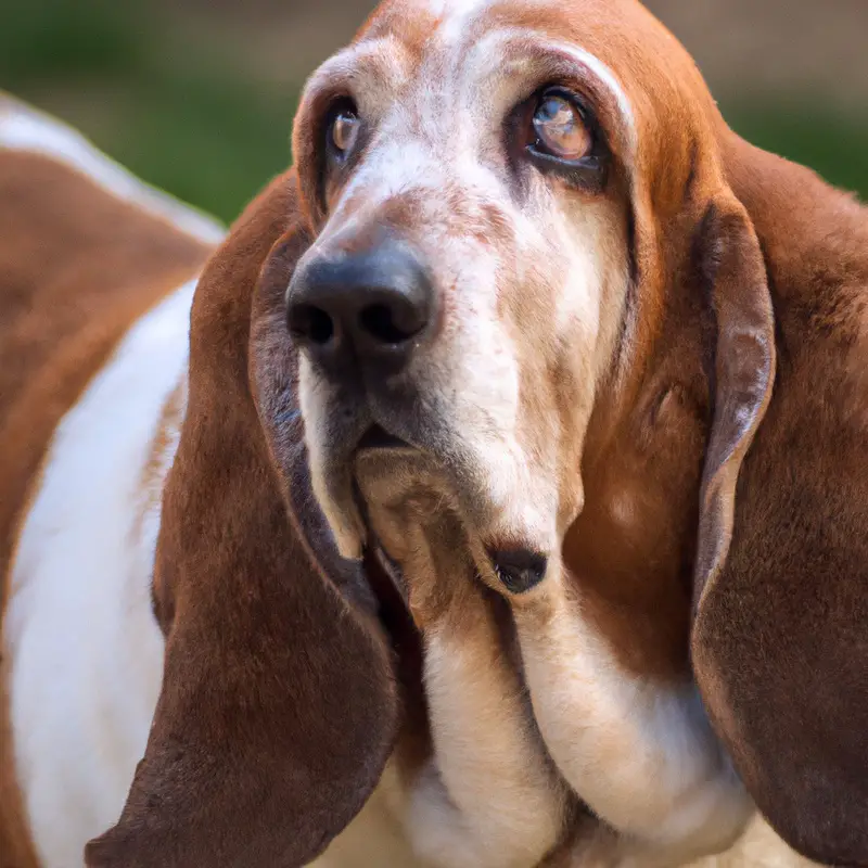 Basset Hound Relaxing