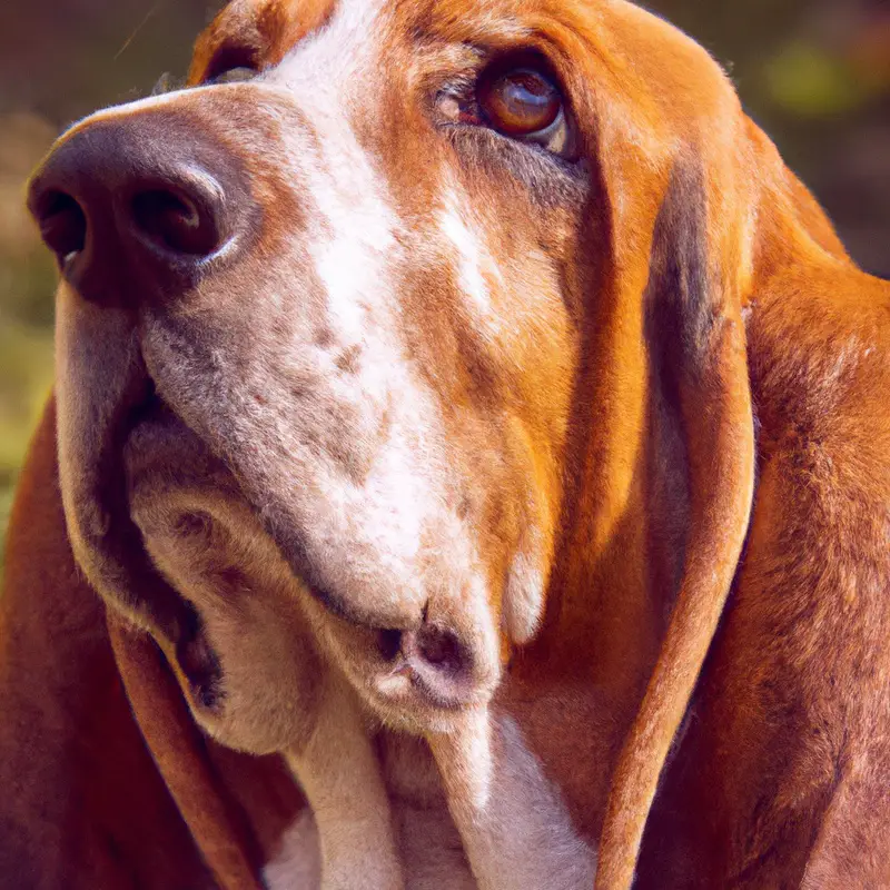 Basset Hound Relaxing