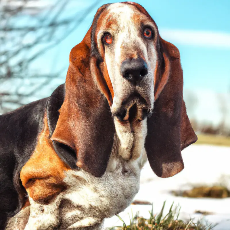 Basset Hound Scent Work