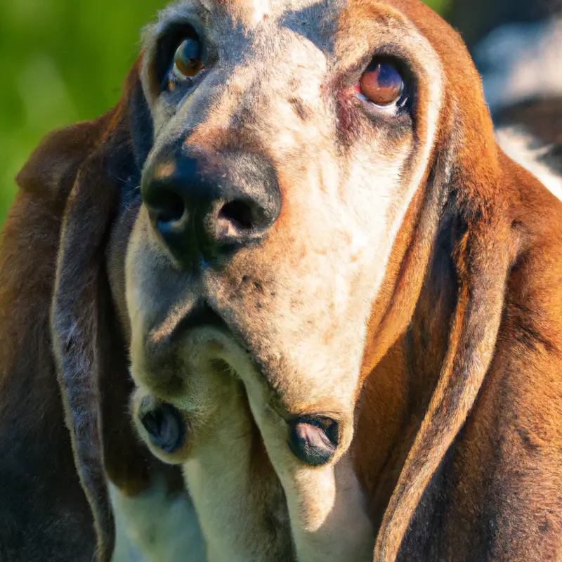 Basset Hound city exercise