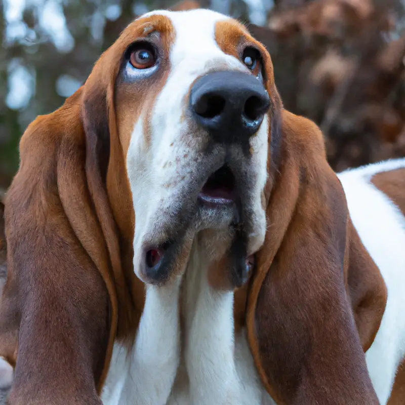 Basset Hound city exercise