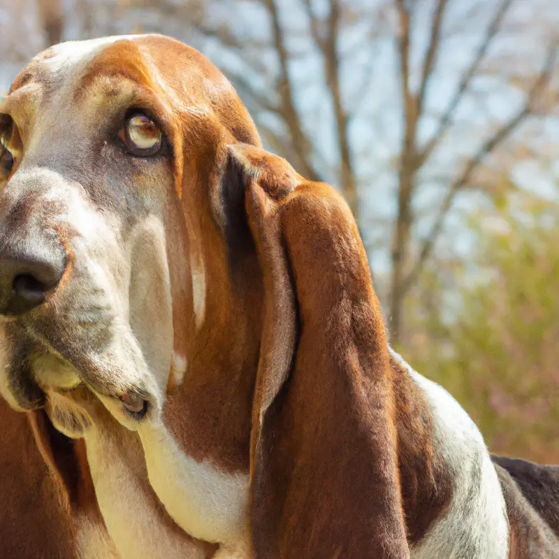 Basset Hound therapy dog