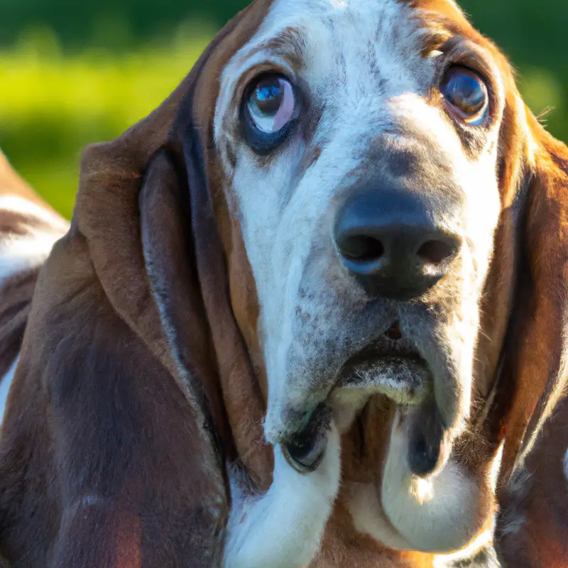 Basset Hound weighing scale