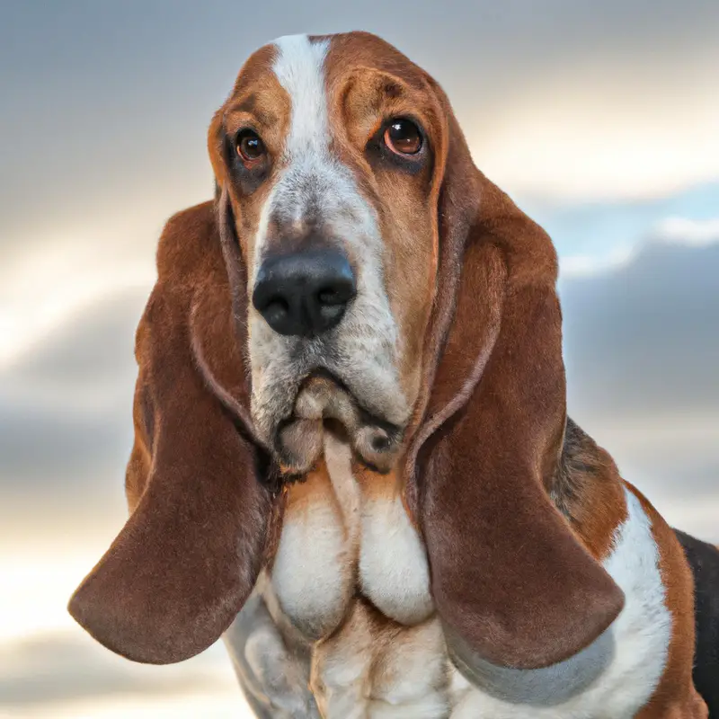 Basset hound agility.