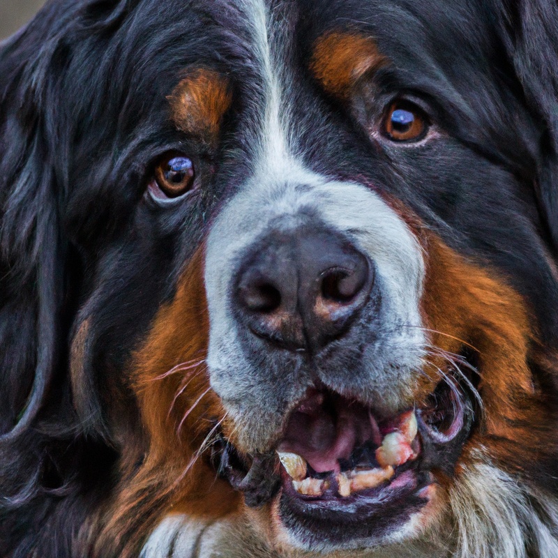 Bernese_Mountain_Dog_Ear_Cleaning