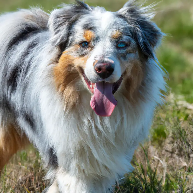 Calm Aussie grooming.