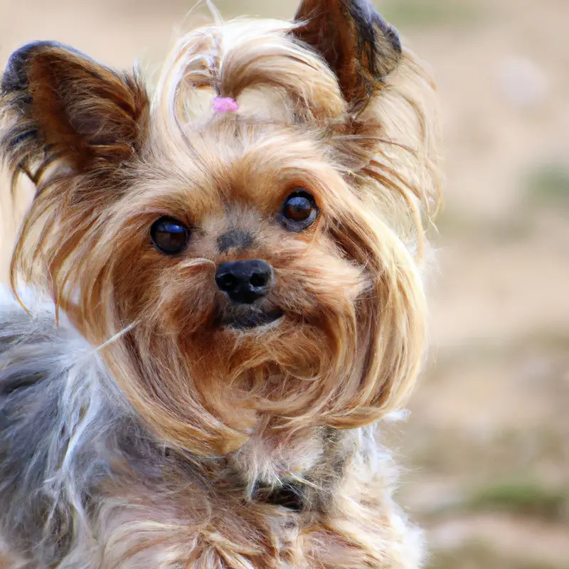 Calm Terrier in Storm.