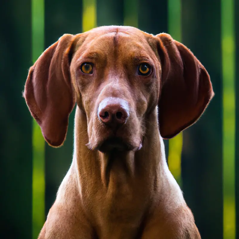 Vizsla vet visit