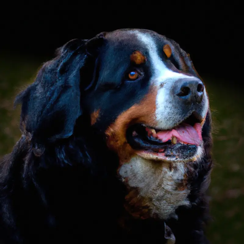 Crate training Bernese Mountain Dog