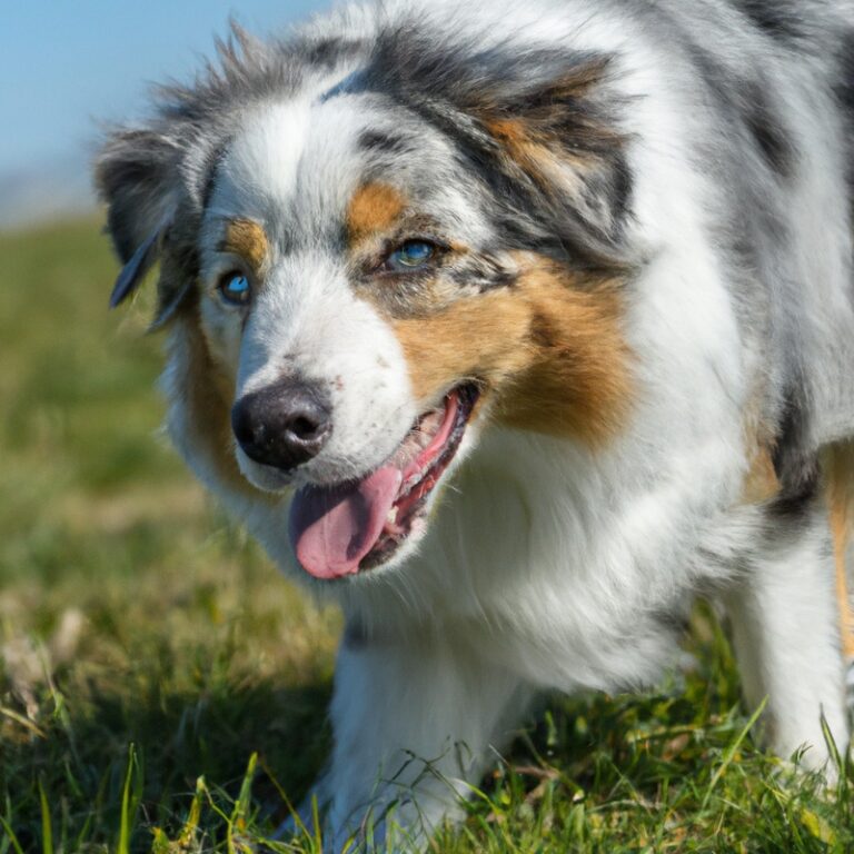How Do Australian Shepherds Behave When Introduced To New Amphibians?