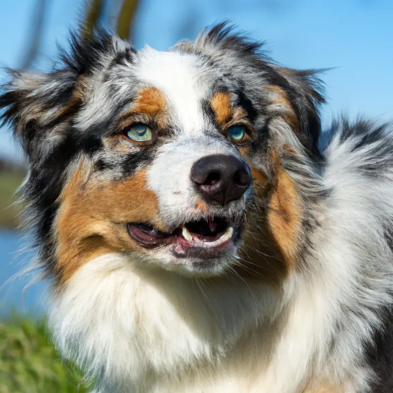 How Do Australian Shepherds Behave When Introduced To New Insects Like ...