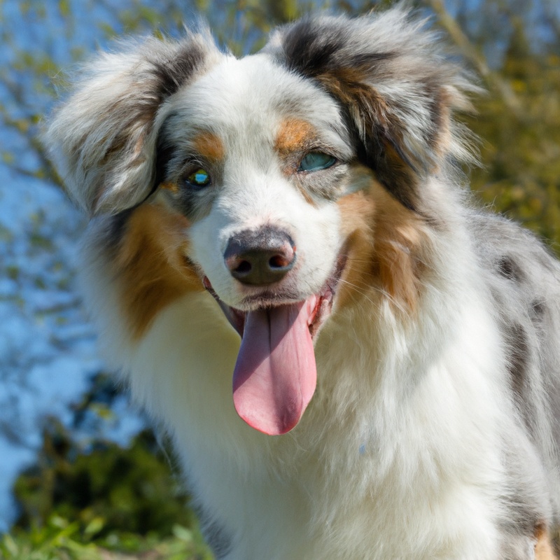 How Do Australian Shepherds Behave When Introduced To New Insects Like ...