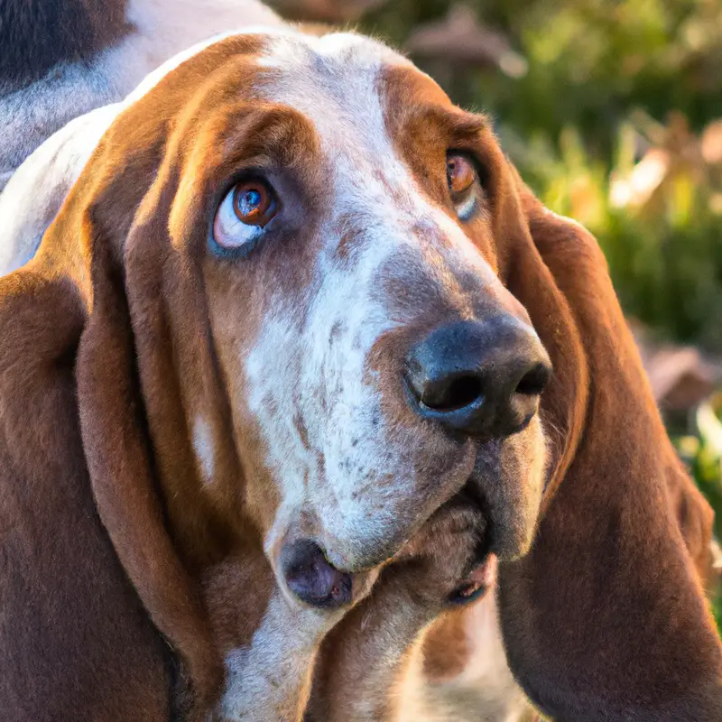 Curious Basset Hound