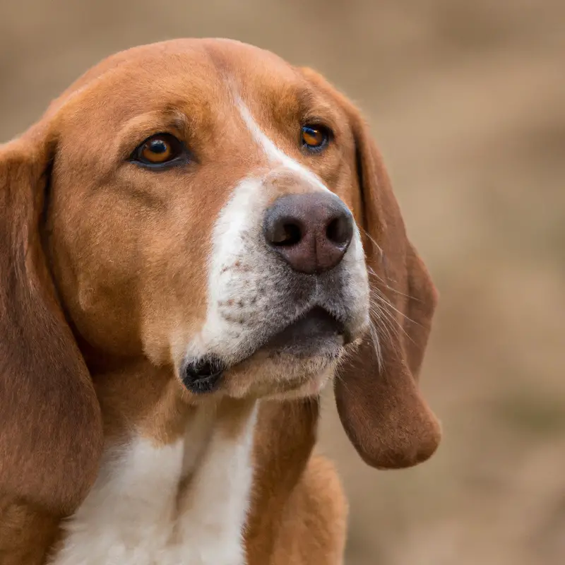 Friendly Foxhound in Group