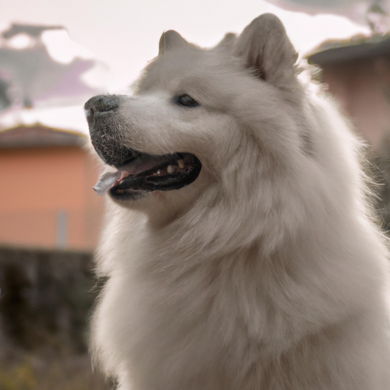 Friendly and gentle-tempered Samoyeds.