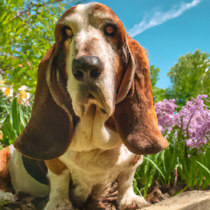 Gentle, lovable hound