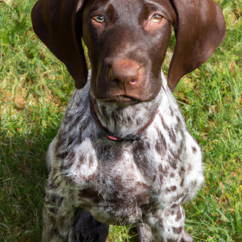 German Shorthaired Pointer Flyball Competitor