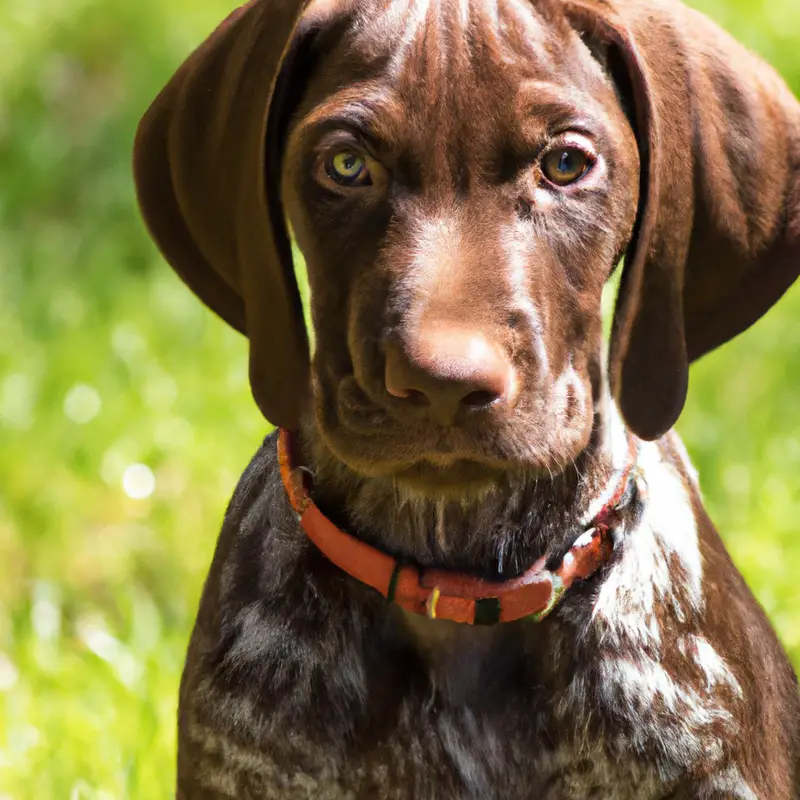 German Shorthaired Pointer Herding.