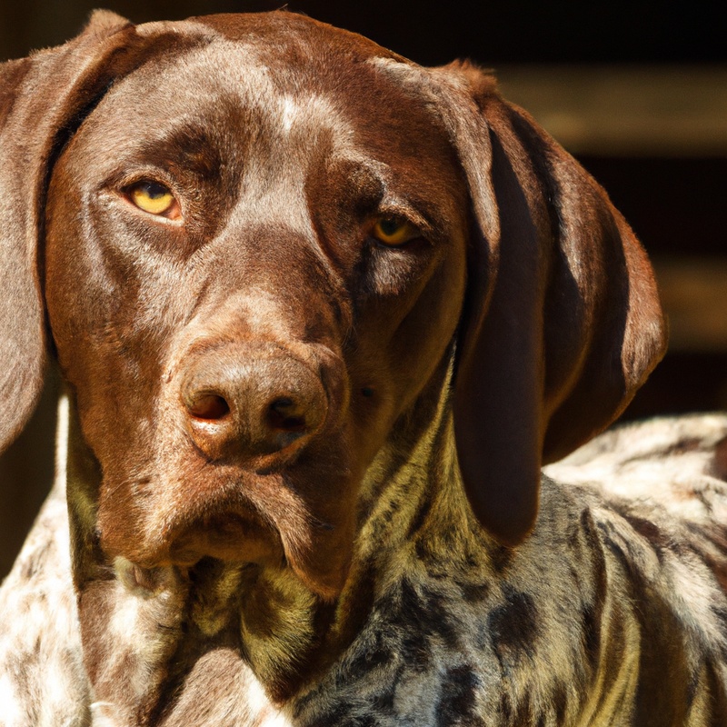 German Shorthaired Pointer Standing