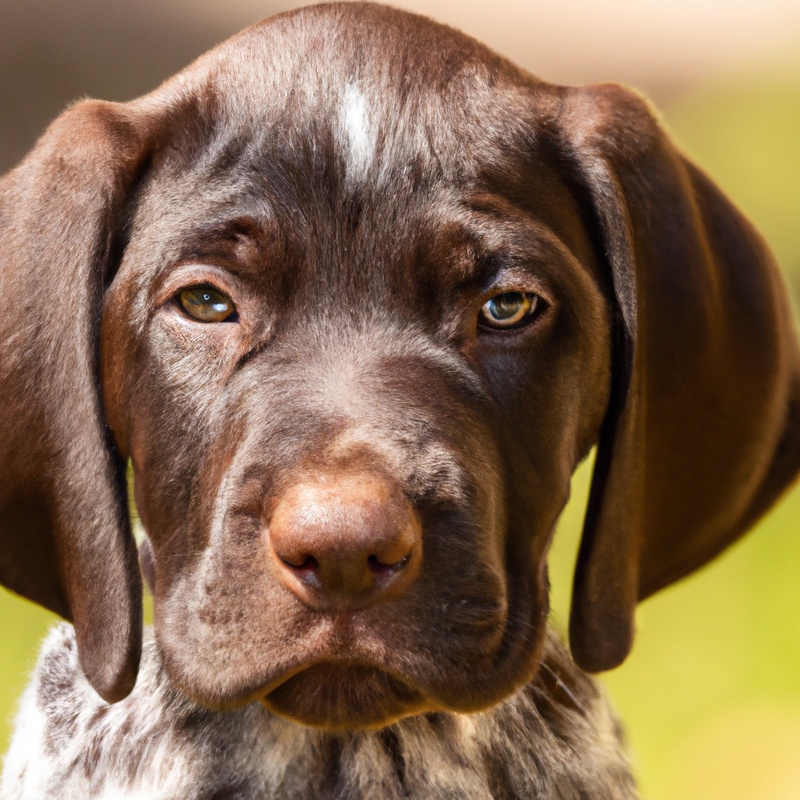 German Shorthaired Pointer Therapy Dog.