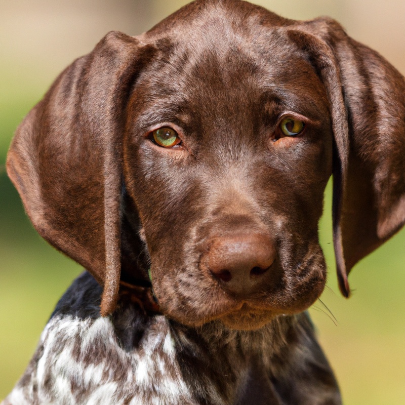 German Shorthaired Pointer adapting