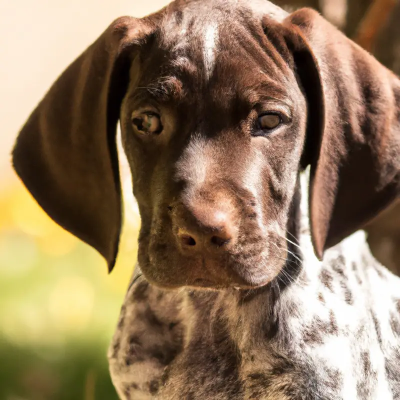German Shorthaired Pointer allergies: scratching ear