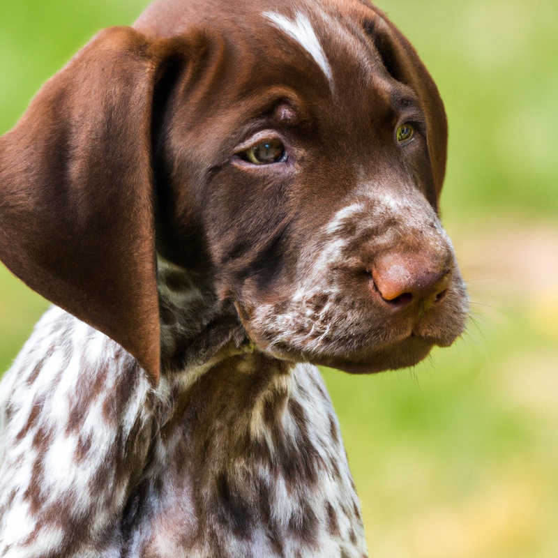 German Shorthaired Pointer at veterinarian