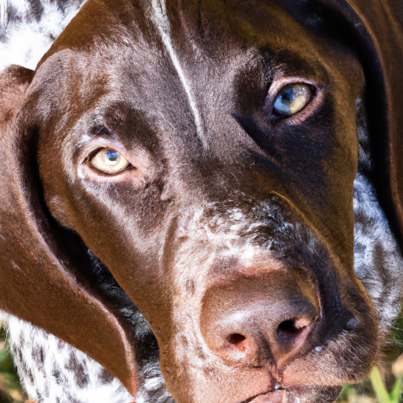 German Shorthaired Pointer farm introduction.