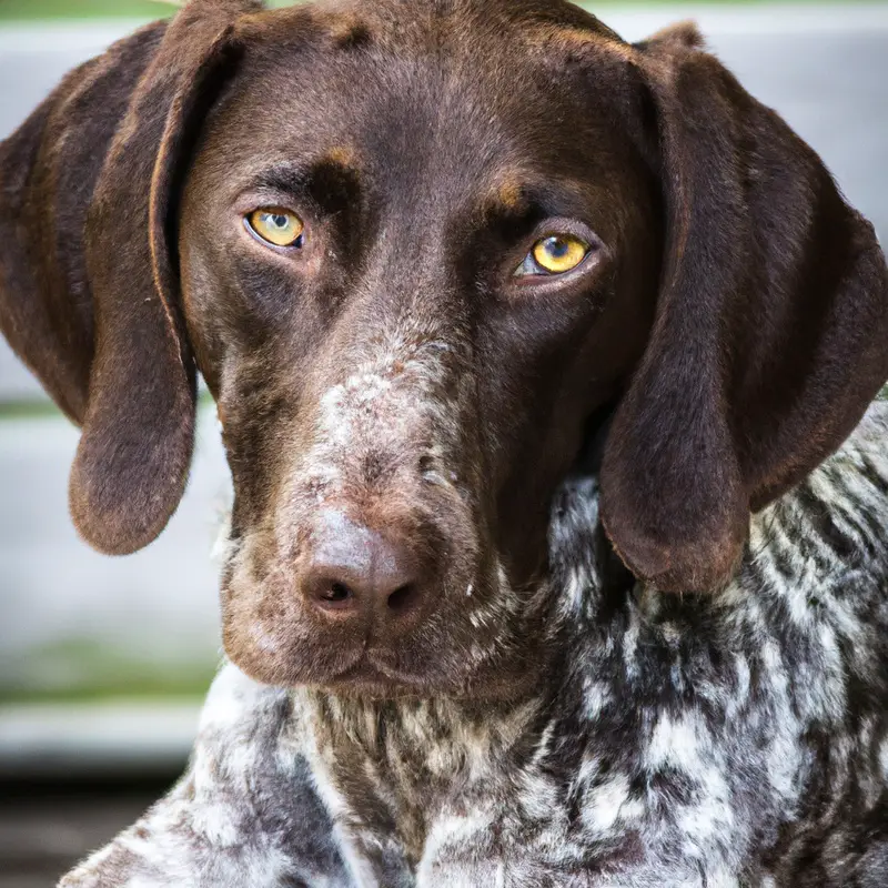 German Shorthaired Pointer grooming needs: Coat care.