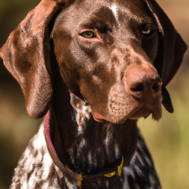 German Shorthaired Pointer in apartment