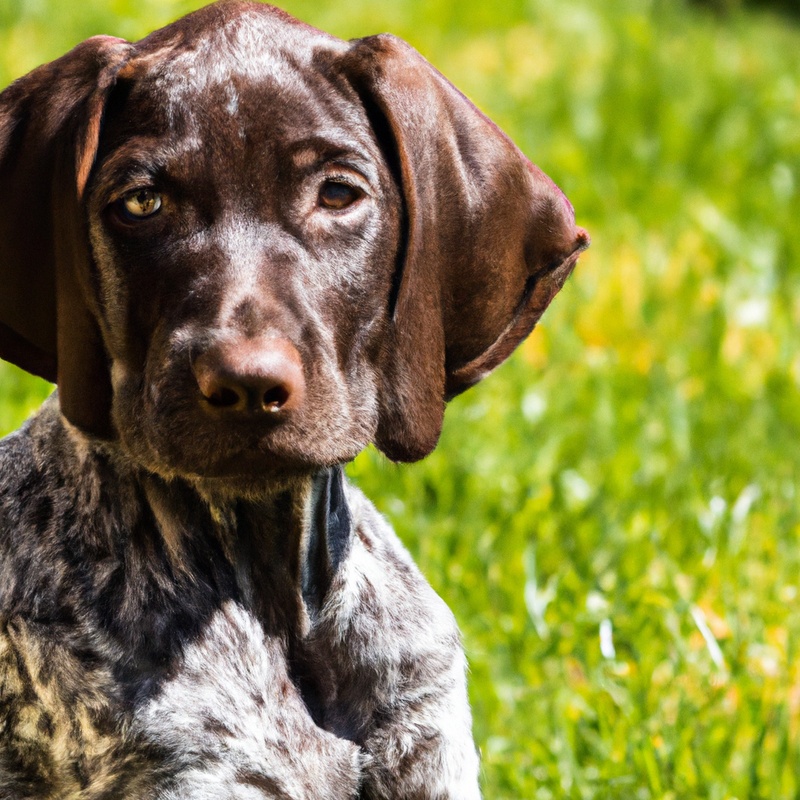 German Shorthaired Pointer in pain