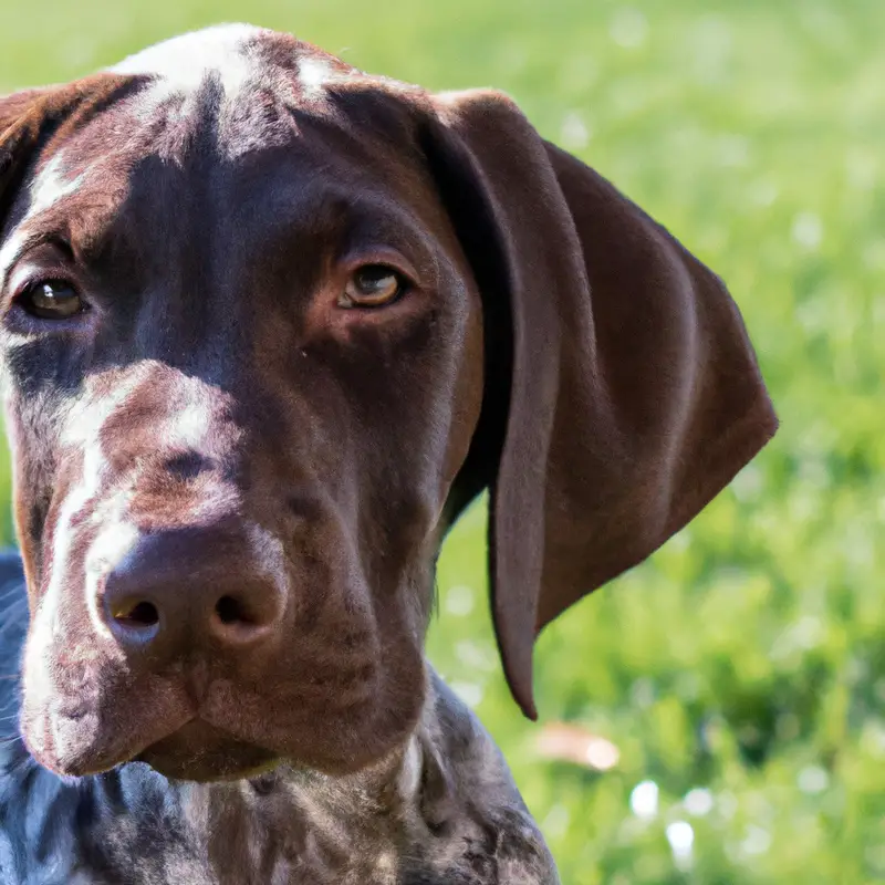 German Shorthaired Pointer introducing to new cats.