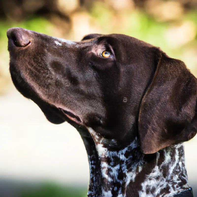 German Shorthaired Pointer outdoors