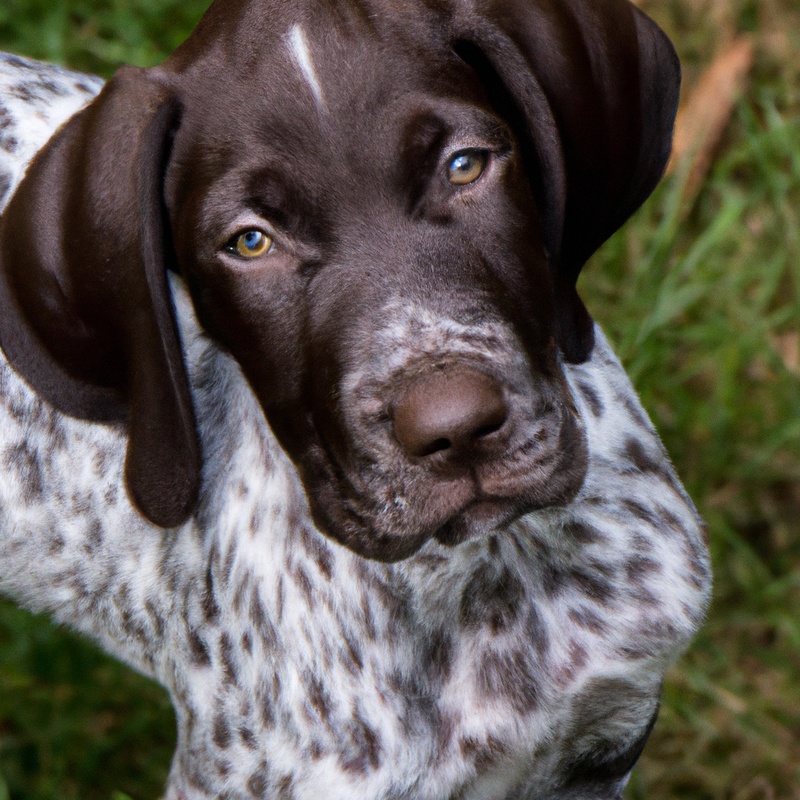 German Shorthaired Pointer with Rabbit